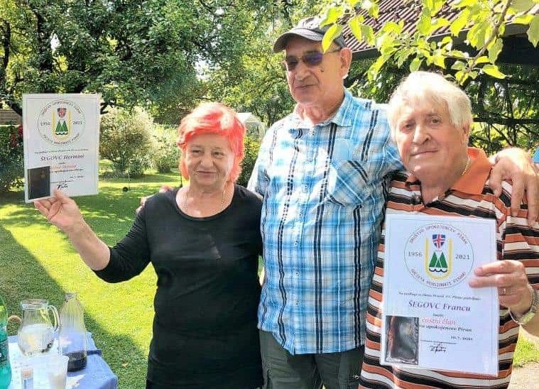 Bilten ob 70-letnici DU Piran ohranja tudi spomin na Hermino in Franca Šegovca