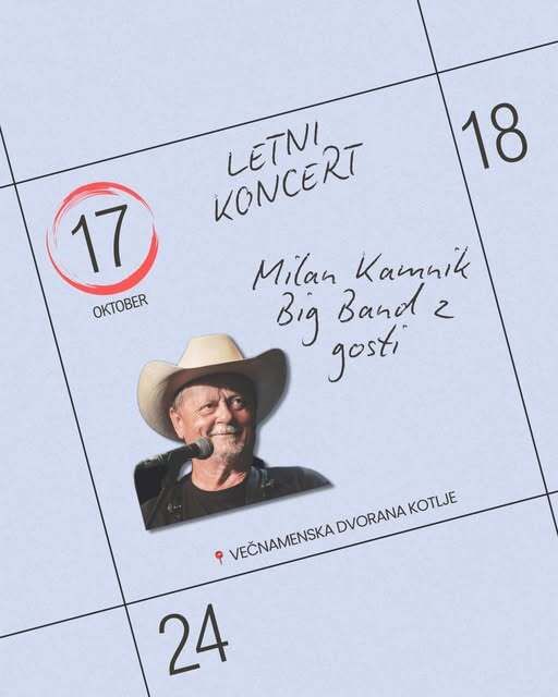 Letni koncert - Milan Kamnik