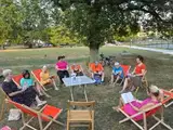 Bralno druženje ob Vili Rožle sklenilo poletje, septembra nova sezona bralne značke Odprimo knjige