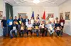 FOTO: V Dvorcu Bukovje je potekala svečana podelitev Linhartovih značk in priznanj članom Kimperkteatra