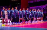 Slovenski odbojkarji v polfinalu evropskega prvenstva, med junaki tudi Korošec Klemen Čebulj