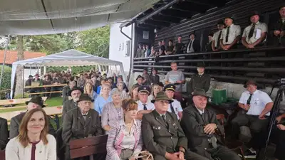 (FOTO) Lovska družina Zeleni Vrh Vuzenica letos obeležuje 80 let delovanja