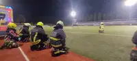 Nočni pristanek HNMP na Prevaljah: Pokazali so, da so pripravljeni