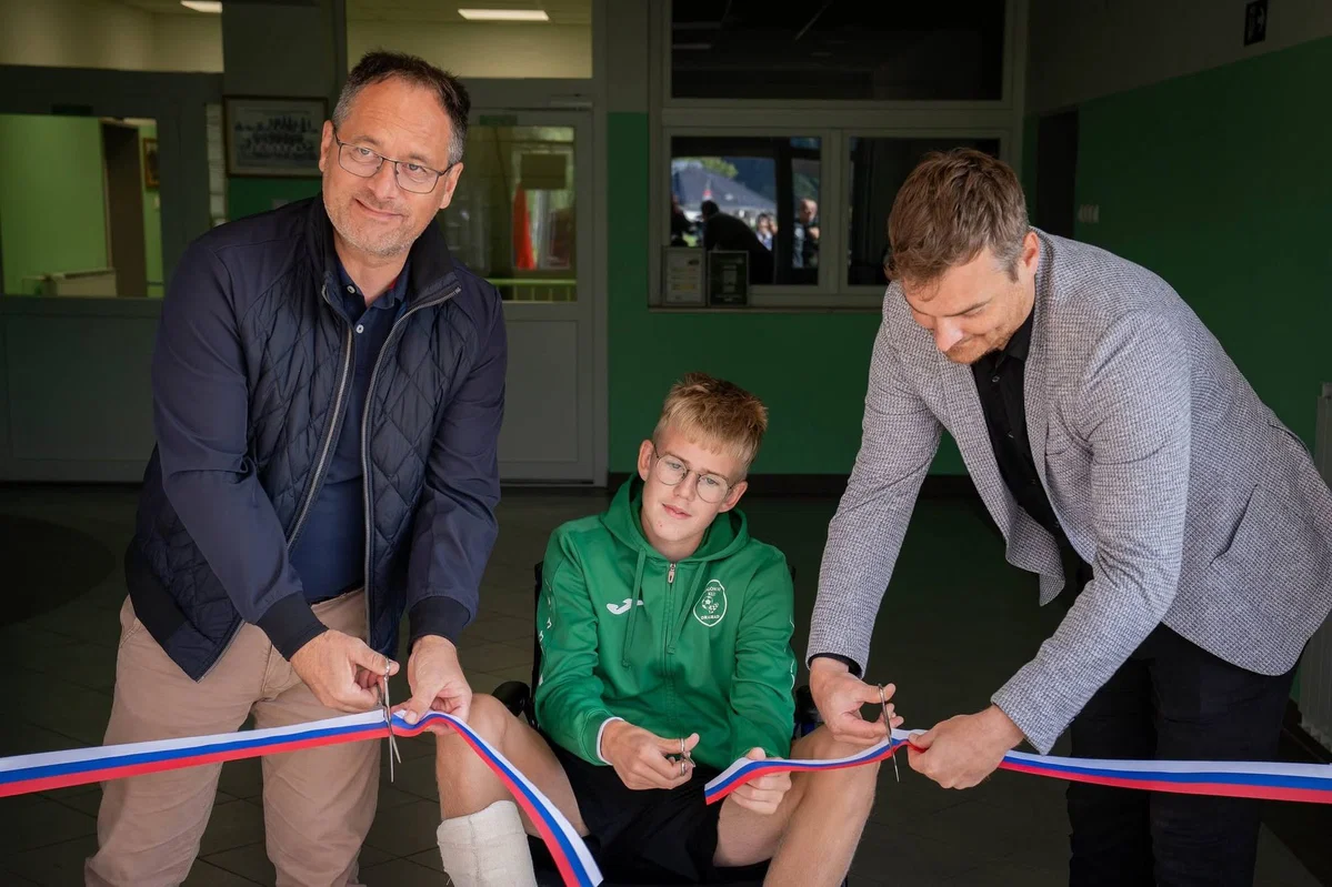 V Dravogradu slavnostno odprli prenovljeni Športni center 