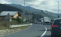 Previdno, pri Kozamurniku je prišlo do prometne nesreče