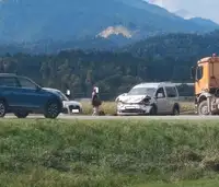 Previdno, v Slovenj Gradcu je prišlo do prometne nesreče