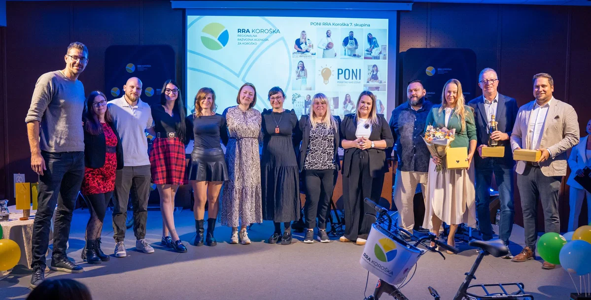 FOTO: Sedma skupina PONI Koroška začenja svojo podjetniško pot