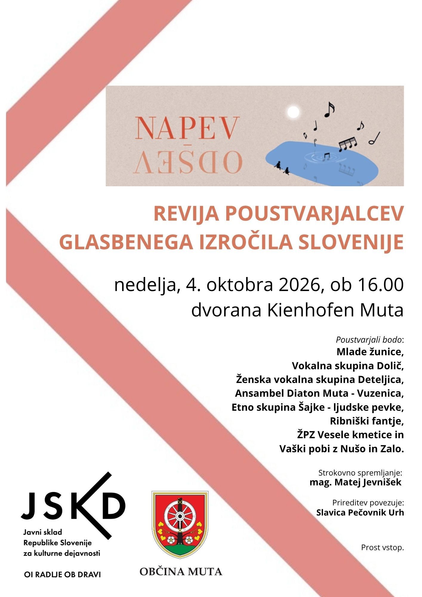 NAPEV ODSEV, revija poustvarjalcev glasbenega izročila