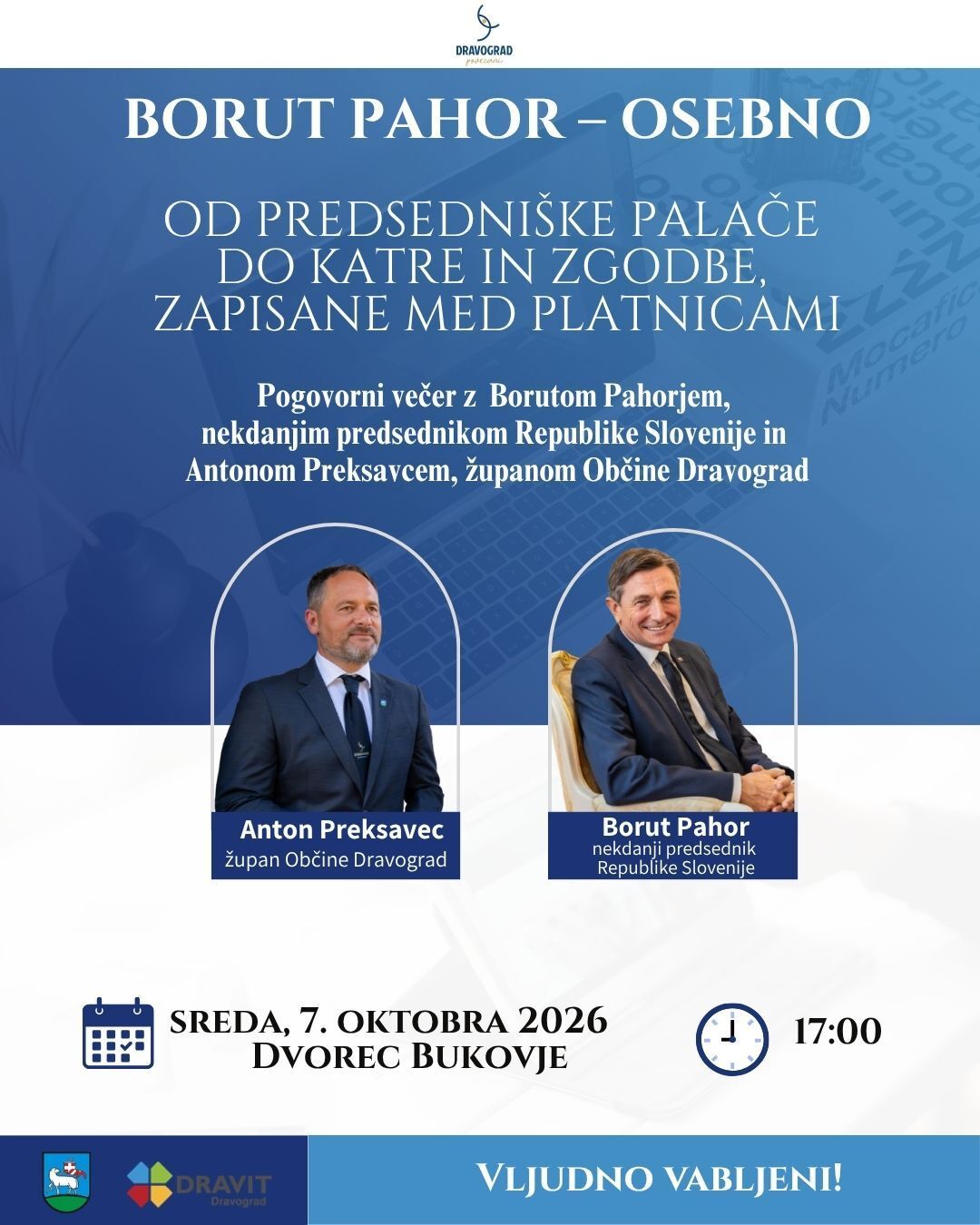 Pogovorni večer z Borutom Pahorjem