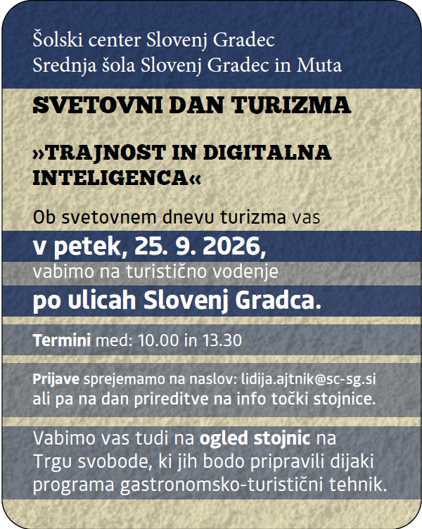 Prireditev ob svetovnem dnevu turizma