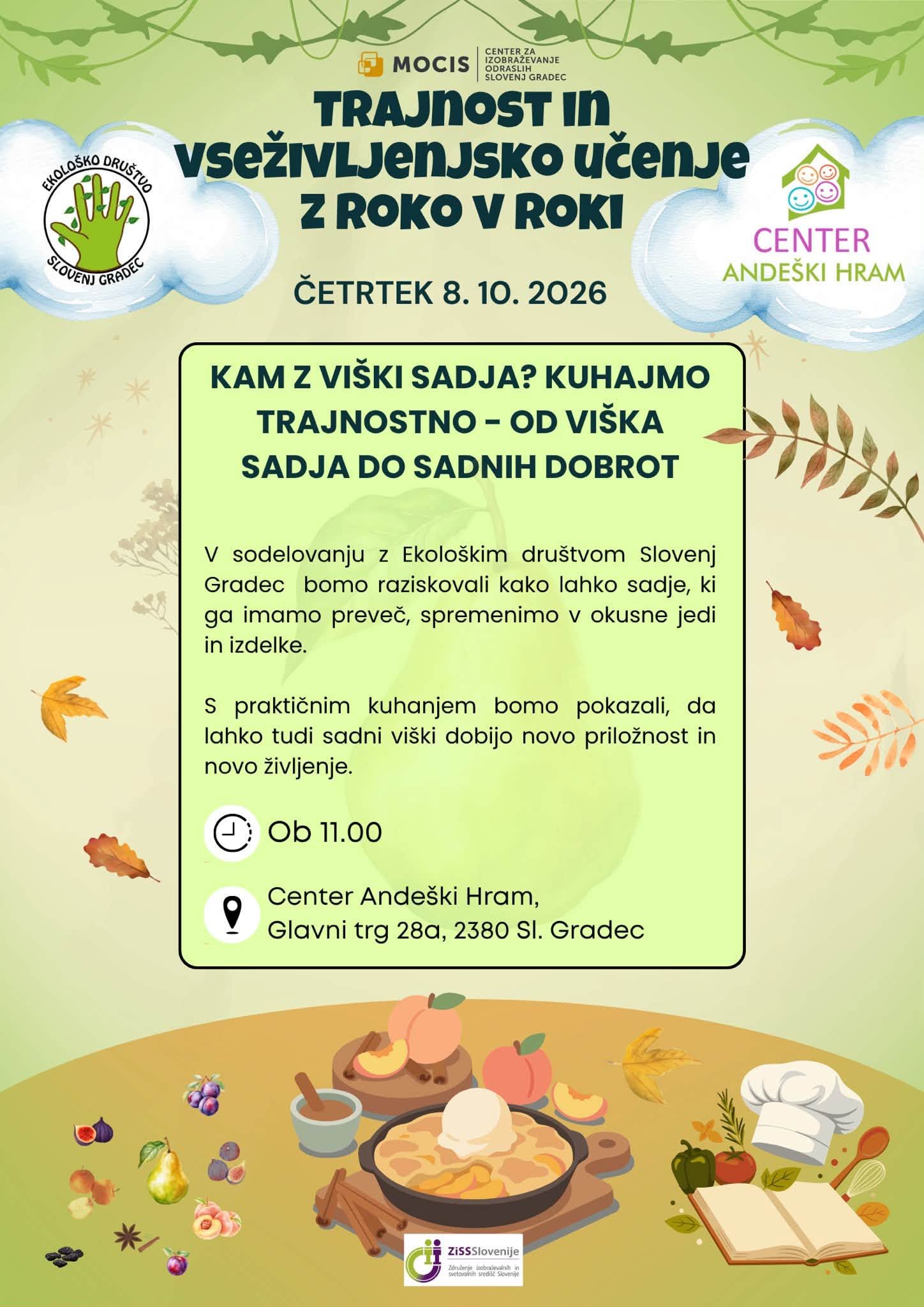 Trajnost in vseživljenjsko učenje z roko v roki