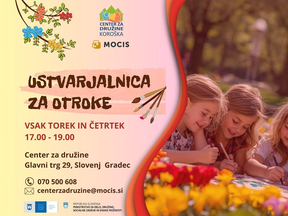 USTVARJALNICA ZA OTROKE
