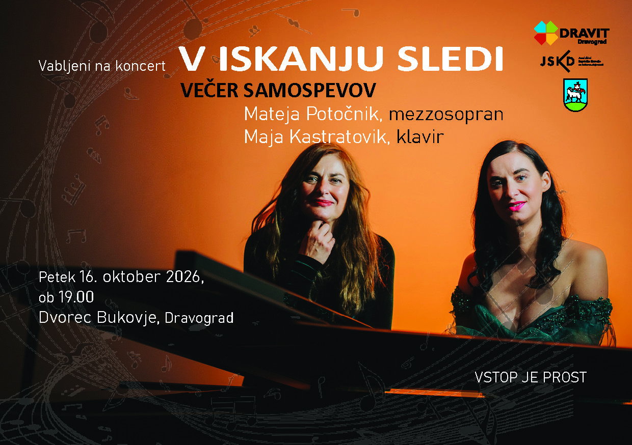 V iskanju sledi – večer samospevov