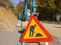 Zaradi del do sredine decembra zaprta cesta Balek - Steblovnik