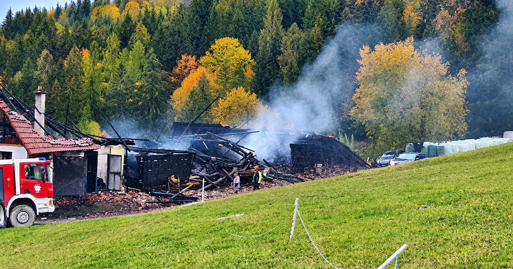 Photo: Koroške Novice Muta Community Launches Donation Drive for Palko Family After Fire