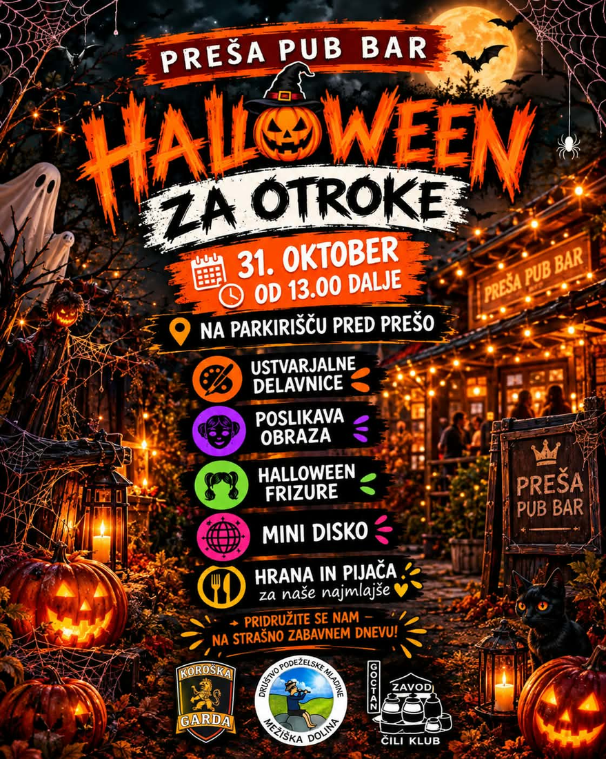 HALLOWEEN ZA OTROKE