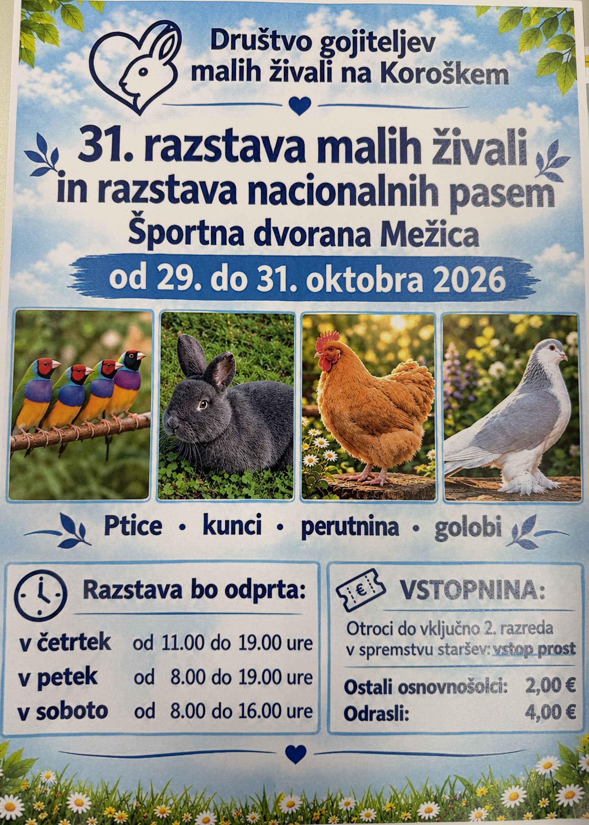 RAZSTAVA MALIH ŽIVALI