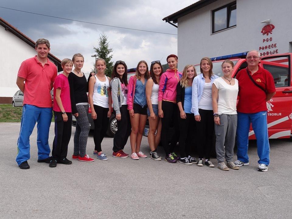 Mladinke PGD Pameče - Troblje obranile naslov olimpijskih prvakinj