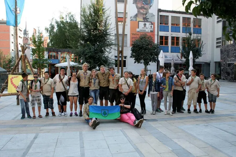 Taborniki za en dan Koroško priključili Evropski prestolnici mladih