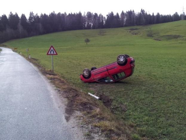 Vozilo na strehi Vodriž