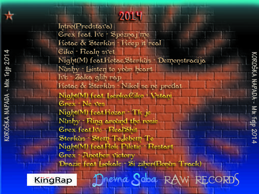 Zadnja stran albuma Zadnja stran albuma