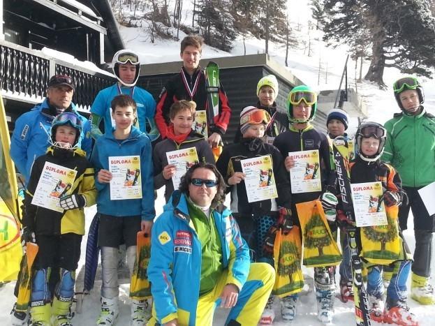 Odlični rezultati koroških tekmovalcev na državni tekmi za Pokal Rauch v slalomu