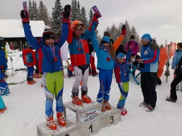 Rezultati tekmovanja v veleslalomu za Cicibanke in Cicibane