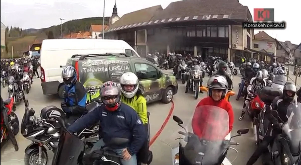 Prihaja VII. Moto žegnanje na Ravnah