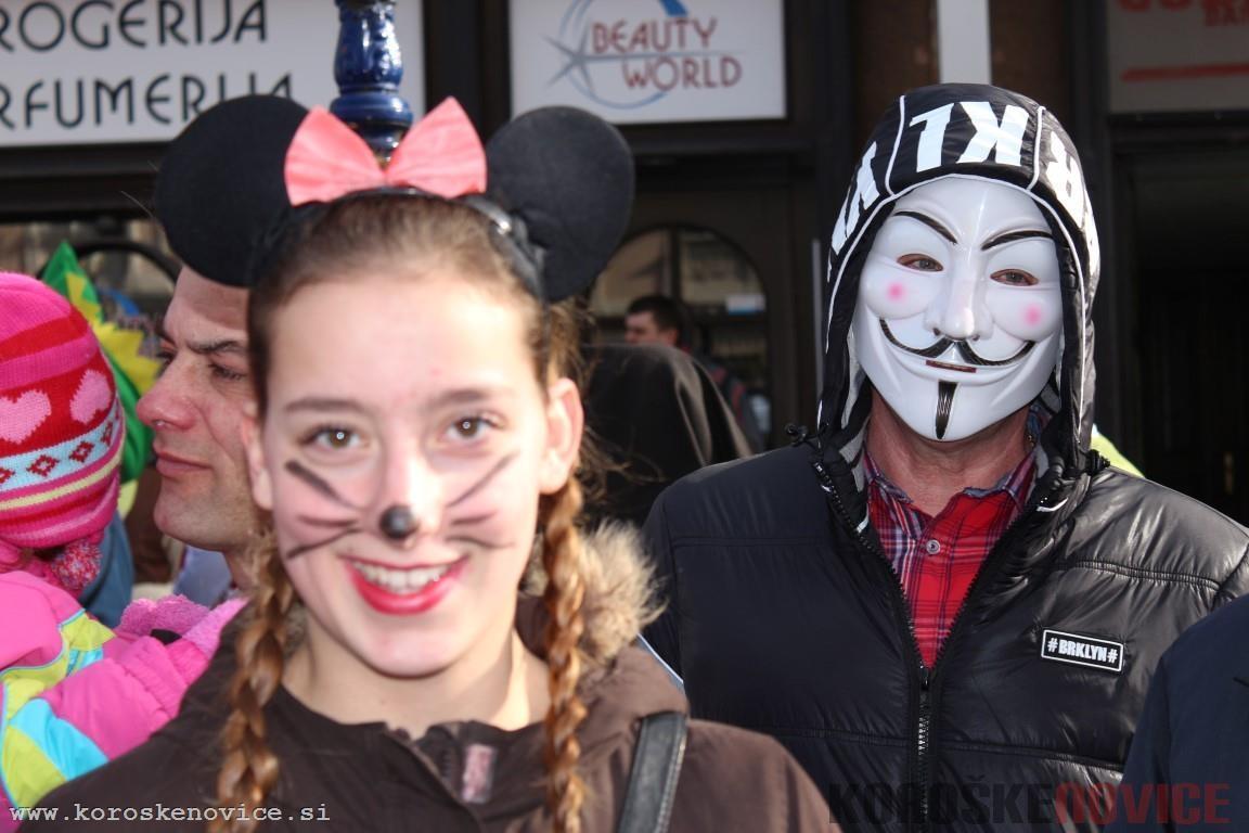43. pustni karneval v Slovenj Gradcu (FOTOGALERIJA)