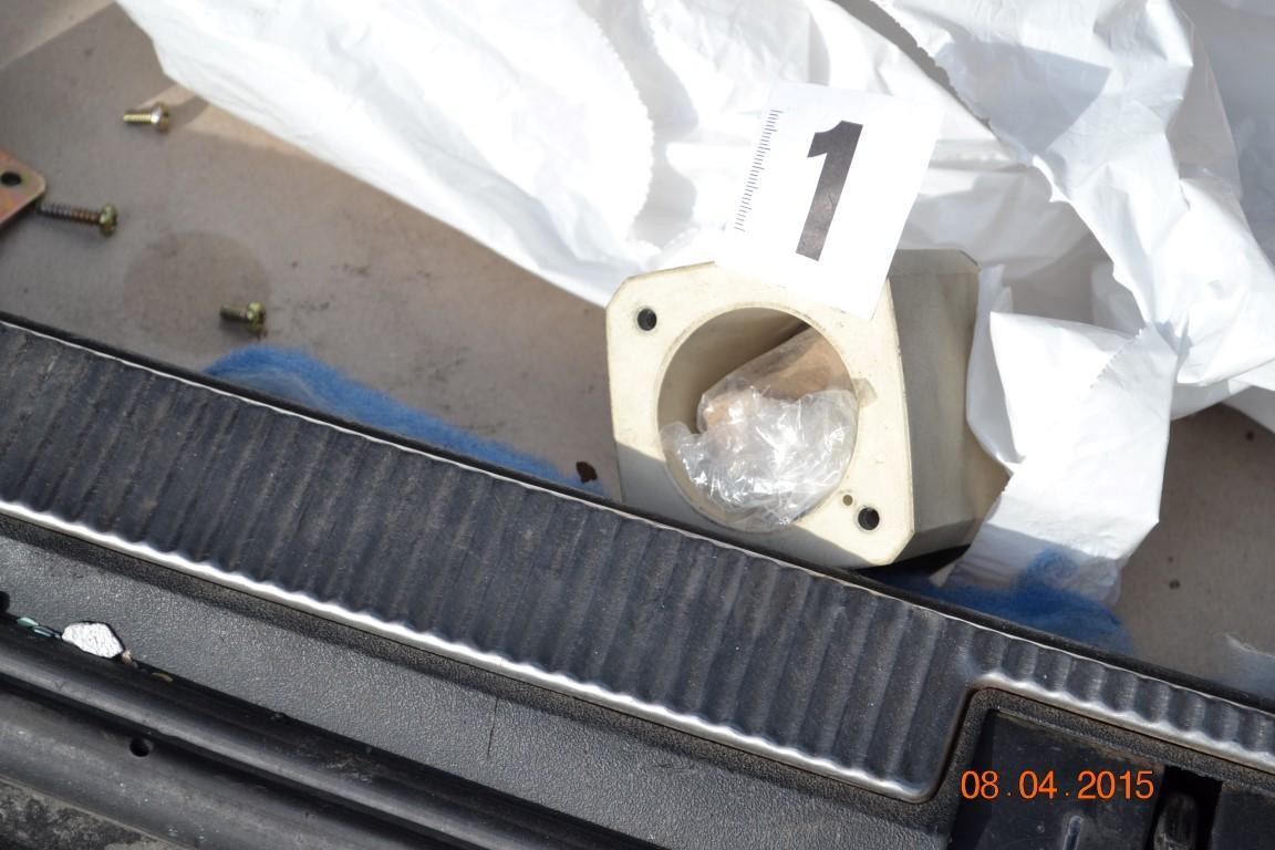 Heroin v prtljažniku