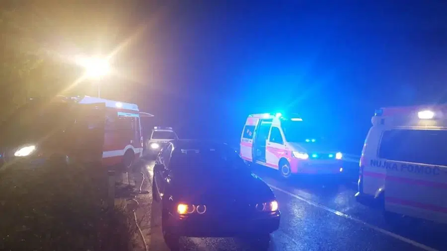 Na glavni cesti Slovenj Gradec - Velenje do smrti povozili pešca