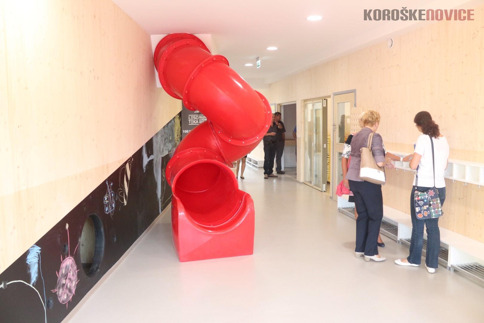 Tobogan v vrtcu Šmartno