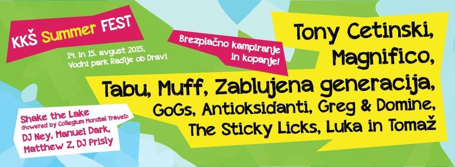 Prihajajoči vikend v znamenju največjega koroškega glasbenega festivala