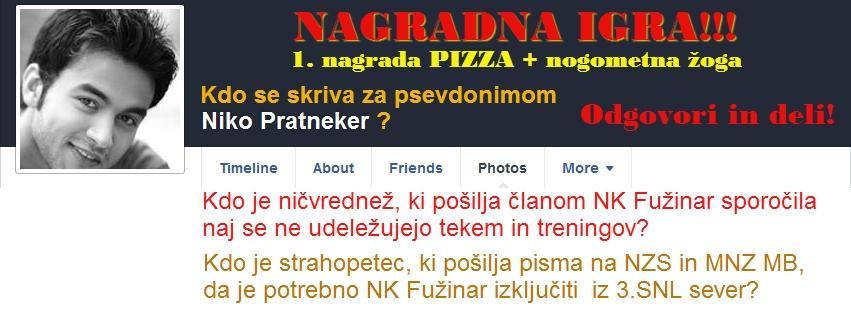 NK Fužinar z zanimivo nagradno igro