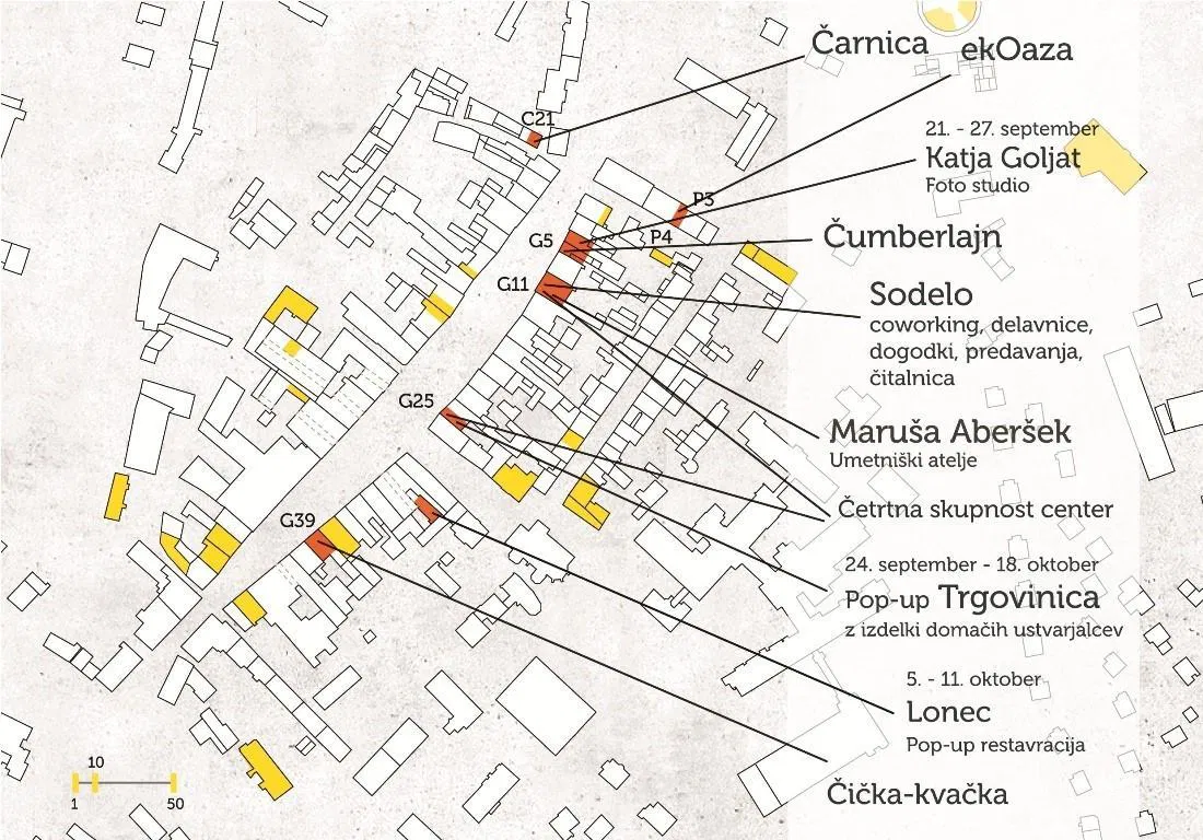 'Kje je prostor?' - V centru Slovenj Gradca več kot 3.000 m2 praznih prostorov