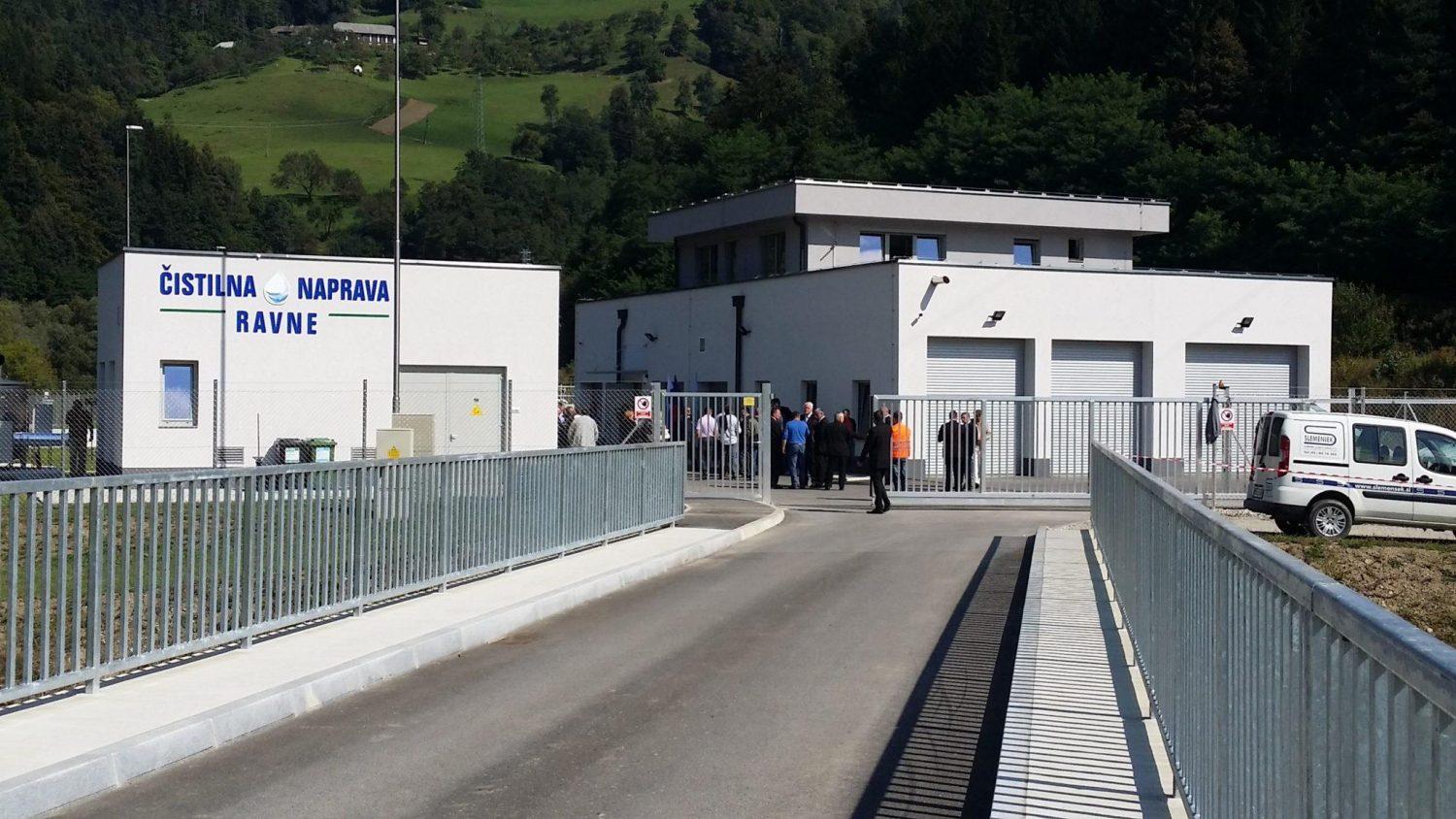 Nova čistilna naprava na Ravnah pričenja z obratovanjem