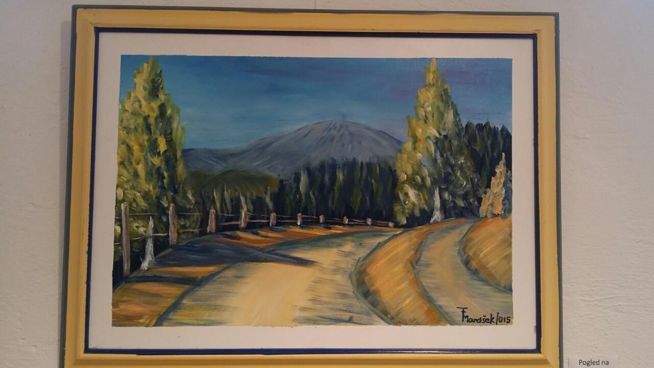 FOTO: Razstava slikarskih del Franja Maroška v Dravogradu