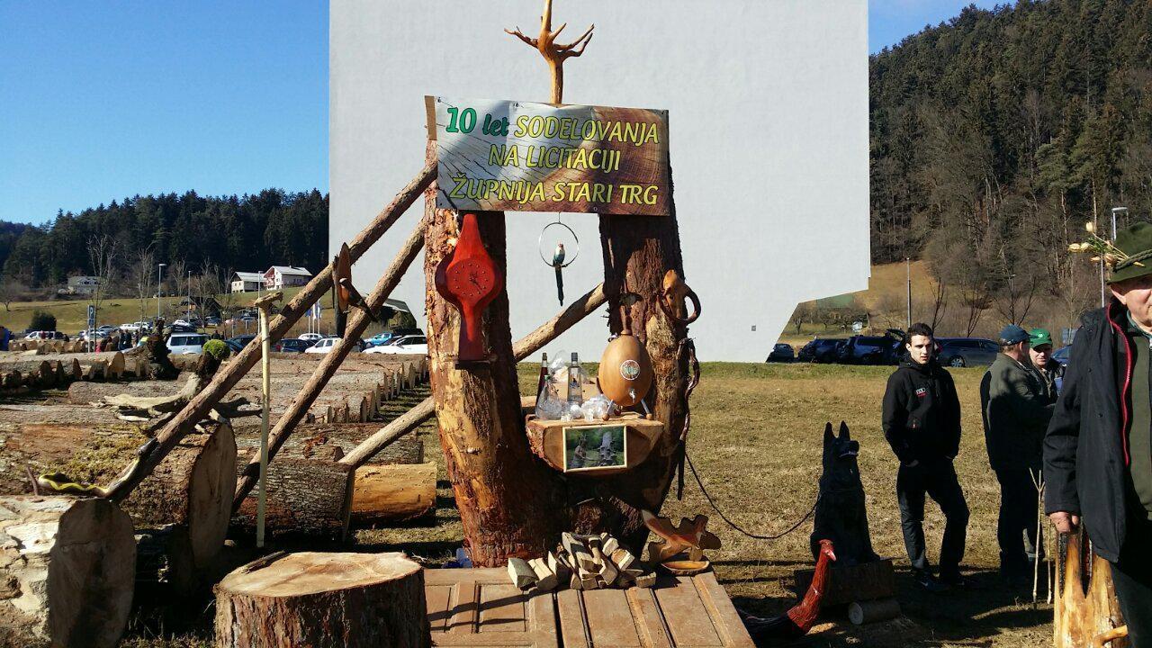 FOTO: Jubilejna 10. licitacija vrednejšega lesa v Slovenj Gradcu ponovno zelo uspešna