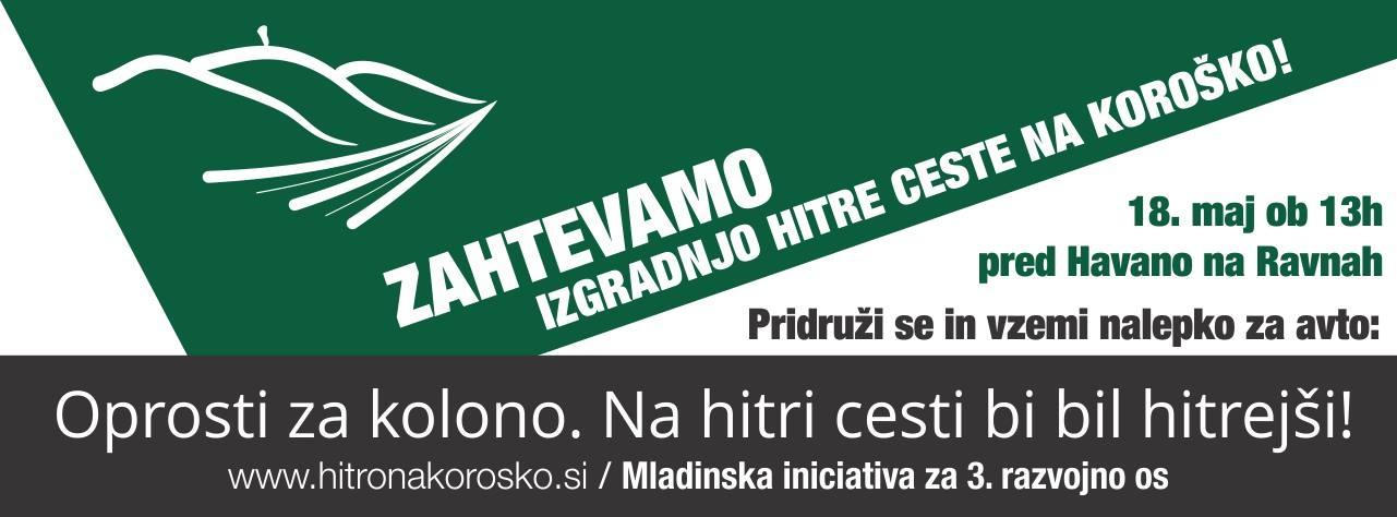 Boste šli po nalepko za svoj avto, na kateri piše: 'Oprosti za kolono. Na hitri cesti bi bil hitrejši!'?