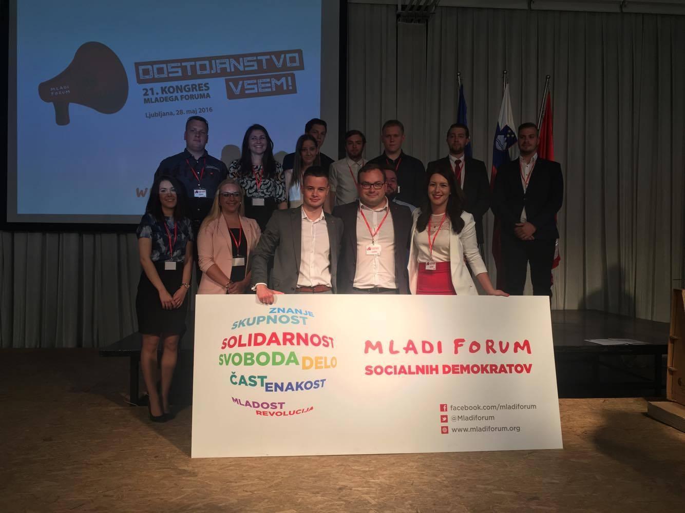 Novoizvoljeni podpredsednik Mladega foruma SD 'ZA tretjo razvojno os'