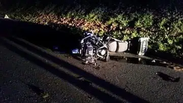 V Dravogradu motorist umrl na kraju nesreče