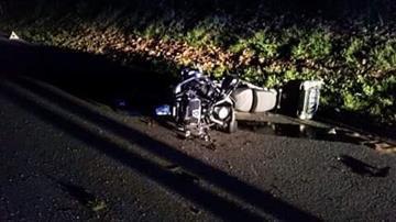 V Dravogradu motorist umrl na kraju nesreče