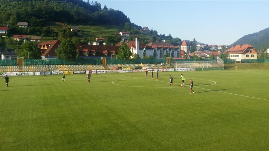 FOTO: Prvoligaška tekma in koroški derbi v Dravogradu
