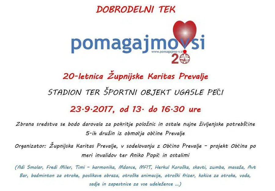 Pomagajte petim socialno ogroženim družinam iz Prevalj