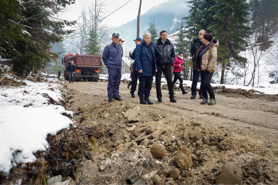 Predsednik republike obiskal Črno na Koroškem