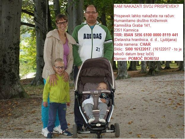 Dobrodelna prireditev za pomoč Borisu