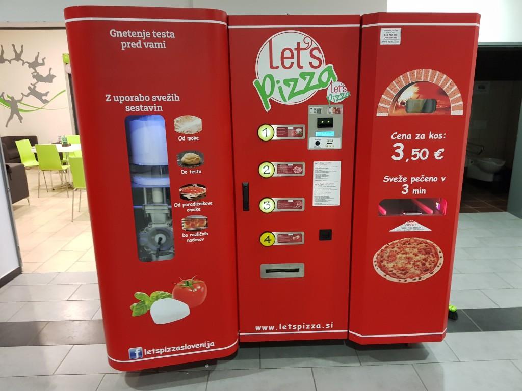 V Slovenj Gradcu prvi avtomat za pico v Sloveniji