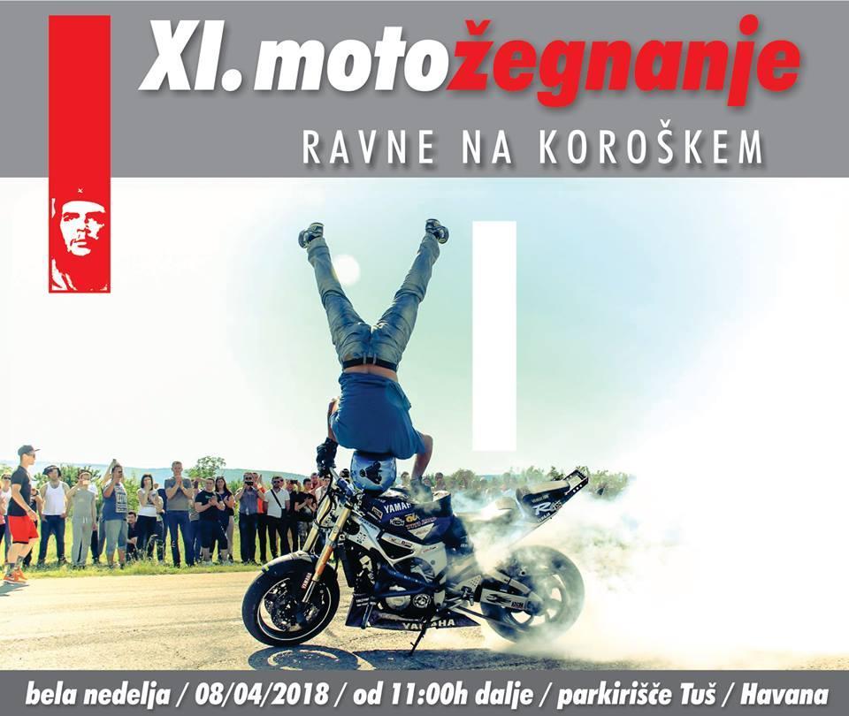 Na Belo nedeljo že 11. moto žegen na Ravnah