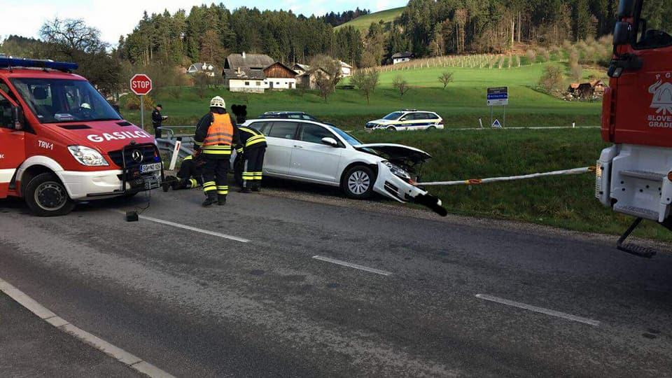 Na Ozarah trčili vozili