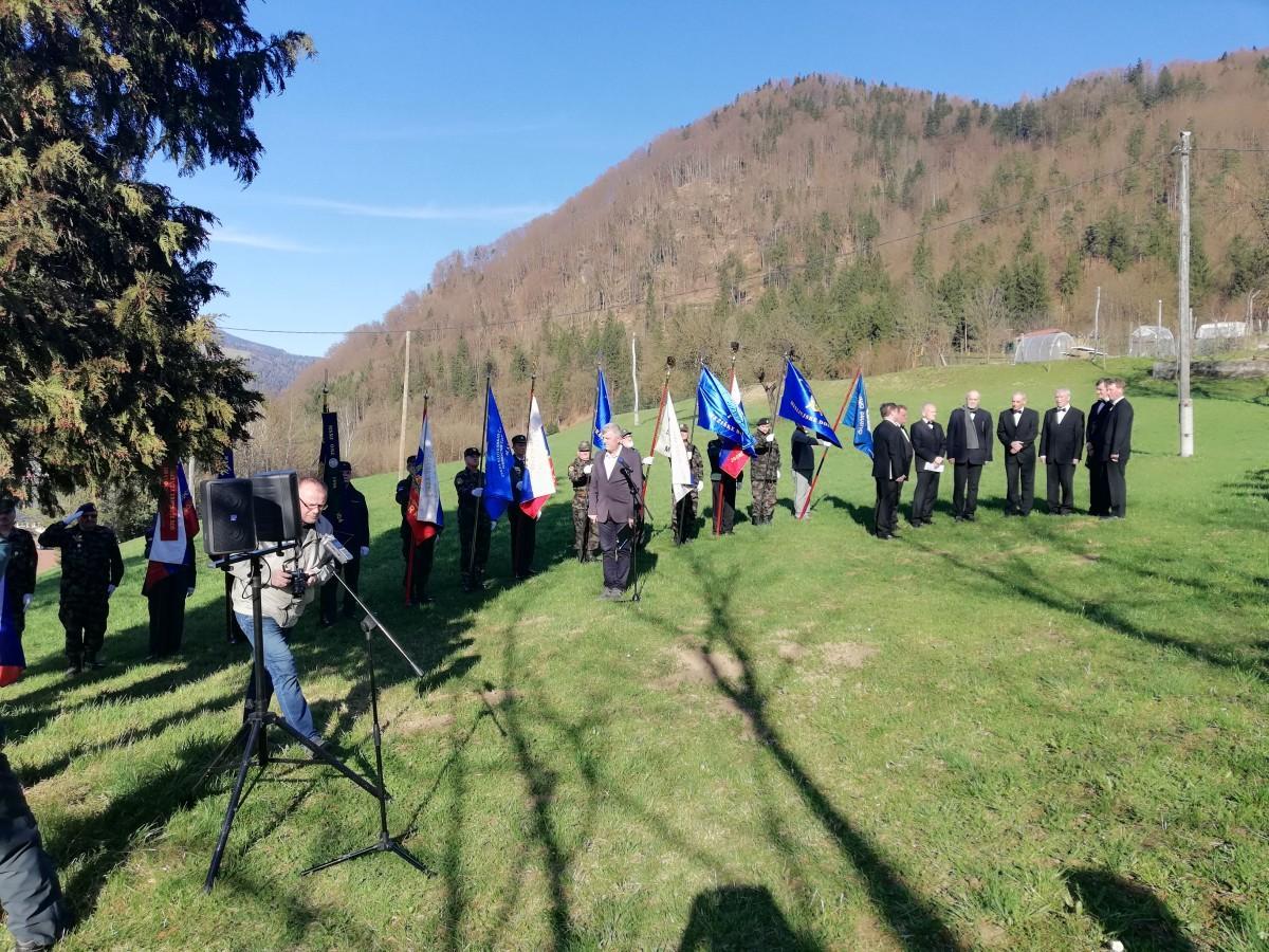 Pri Hudopisku obeležili spomin na začetek 2. svetovne vojne na slovenskih tleh